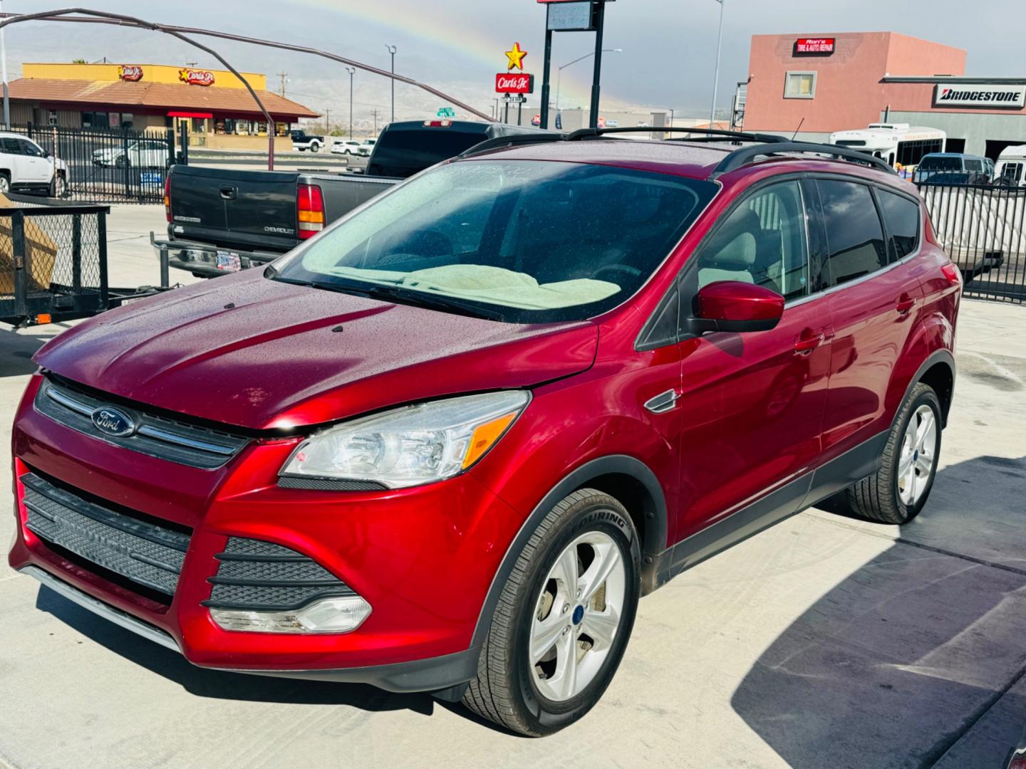 2013 Red Ford Escape (1FMCU0GX3DU) , located at 2190 Hwy 95, Bullhead City, AZ, 86442, (928) 704-0060, 0.000000, 0.000000 - Photo#0